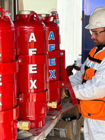 AFEX Fire Suppression System Install