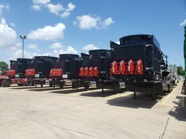 CAT O&G - Multiple DGB Trailers