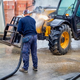 clean up equipment