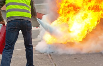 fire extinguisher operator